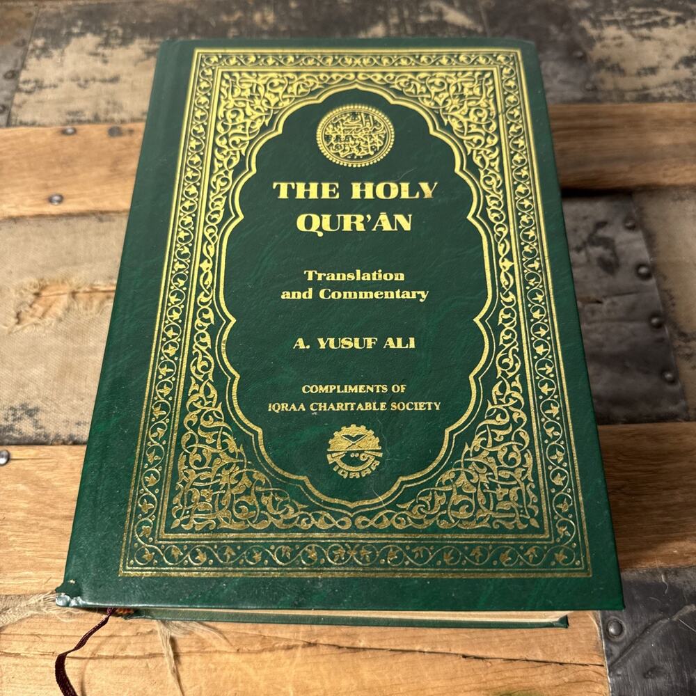 The Holy Qur’an A Yusuf Ali Arabic English Translation Commentary HC Amana